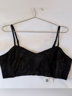 Forever 21 Woven Crop Top